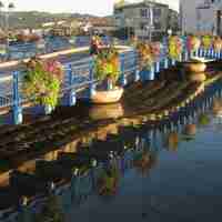 Ponts bleus de la passe Nord